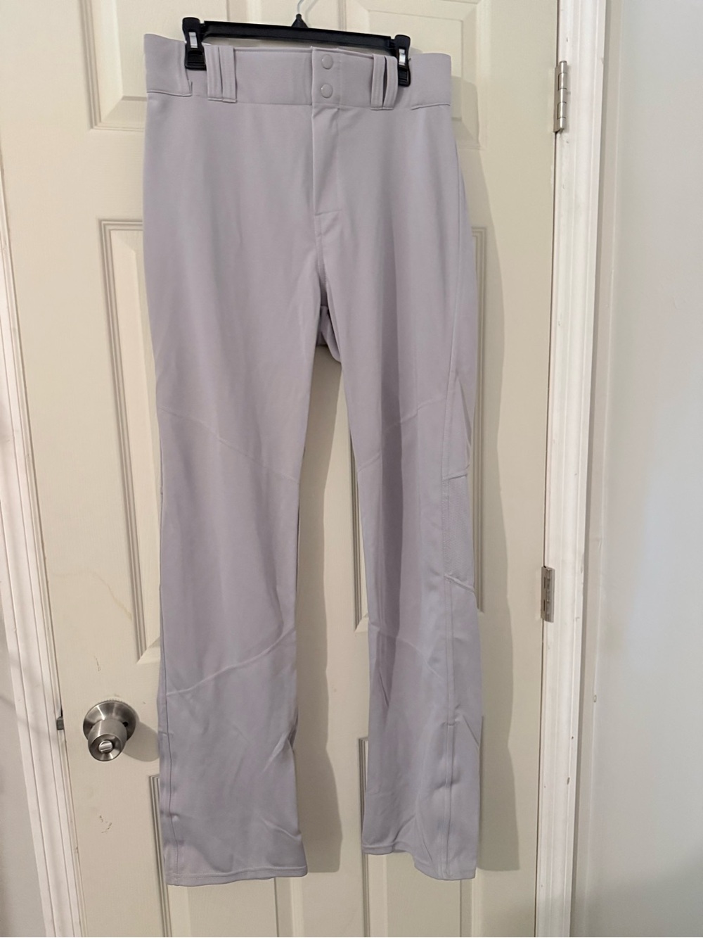 Men's Light Gray Athletic Joggers - Performance Stretch